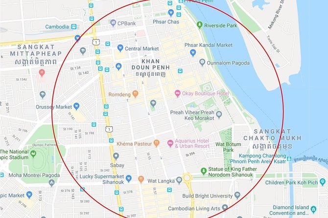 ( Free eSim) Phnom Penh Historical Full Day Tour - Transport, group size, and the free eSIM