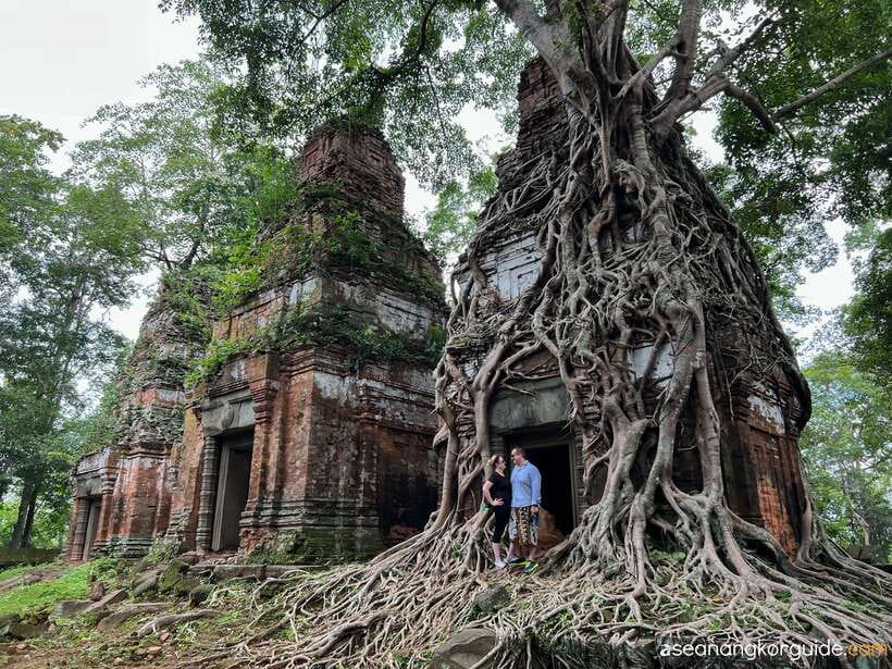 From Koh Ker: Full-Day Private Tour of Cambodian Temples - Lunch and the road toward Koh Ker