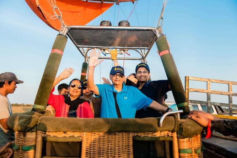 From Krong Siem Reap: Angkor Hot Air Balloon Ride w/ Pickup - What you actually see from the balloon