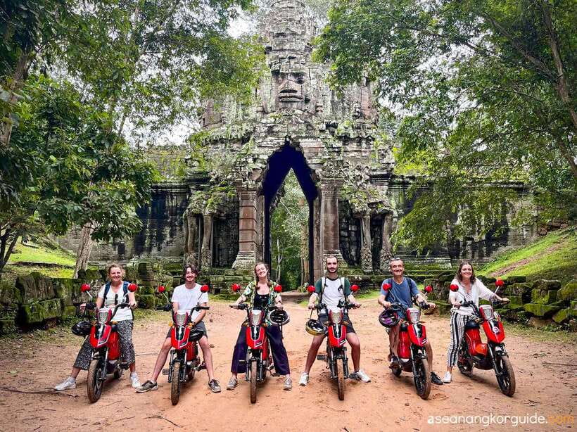 From Siem Reap: Angkor Wat Sunrise and Temples E-Bike Tour - Breakfast in Preah Dak village