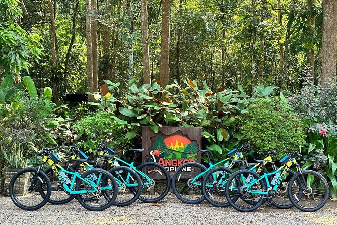 Full-Day Bike Tour in Siem Reap with Zipline - Victory Gate and Bayon from a different angle