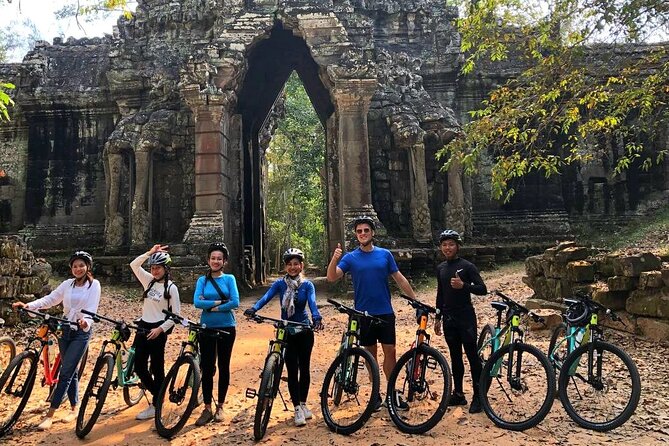 Full-Day Bike Tour in Siem Reap with Zipline - Cycling through Angkor by quieter paths