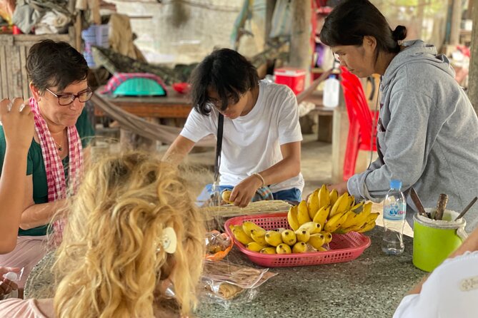 Full day tour by bicycle & tuk tuk,bamboo train,bat cave,villages - Phnom Sampov’s caves and high views