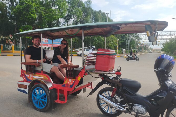 Full/Half Day Tuk TuK: Handicrafts Bambootrain Killing&Bat Caves - French buildings and the first taste of local life