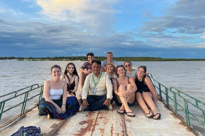 Half Day Kompong Pluck stilt home Village on Tonle Sap & Sunset - Seeing Kompong Phluk from the boat