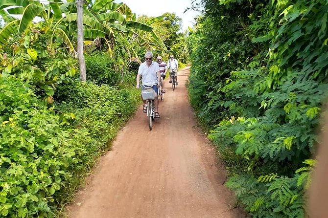 Half day morning bicycle tour to Explore local livelihood and test local snacks - Wat Samrong Knong and the difficult part of Cambodia’s past