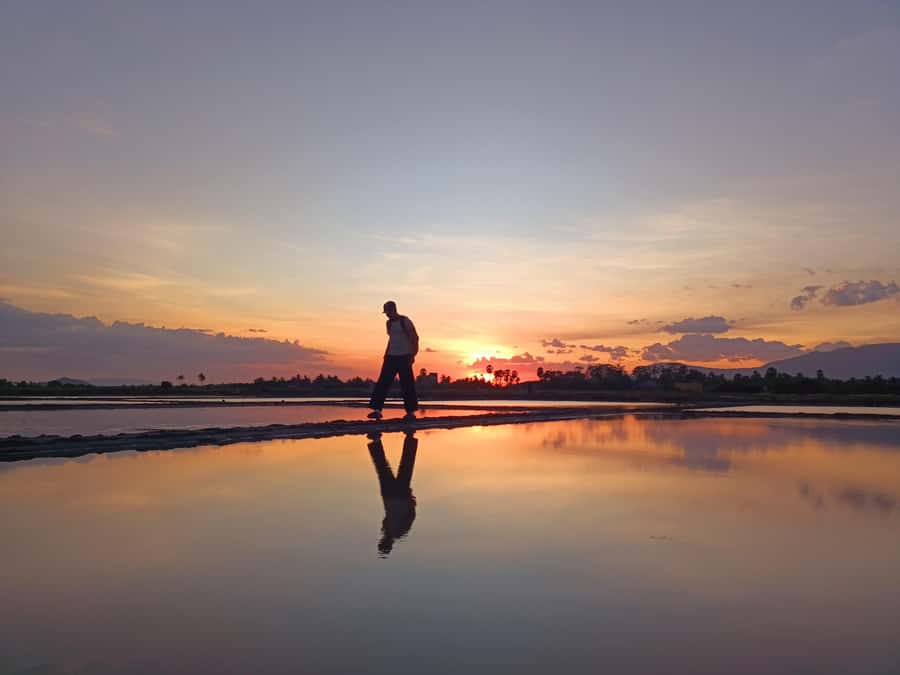 Kampot Countryside include Pepper farm, Salt field & Lake - The tuk-tuk ride is part of the experience