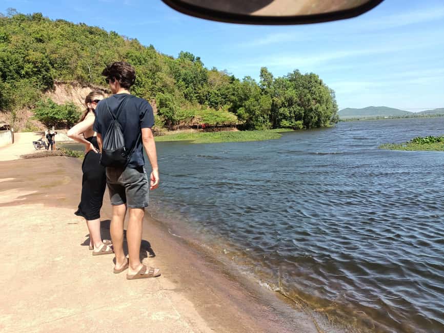 Kampot-Phnom Penh include Pepper farm Tour, Salt field, Lake - Secret Lake and a difficult chapter of history