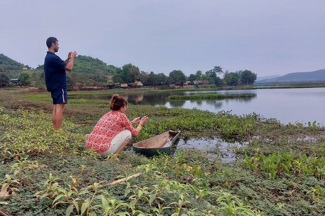 Kampot Tuktu tour: Pepper farm, Salt field & Secret lake - Riding past villages by tuk-tuk