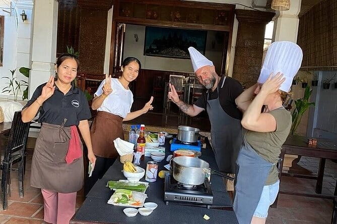 Khmer Cooking Class in Cambodia - Cooking traditional dishes at a manageable pace