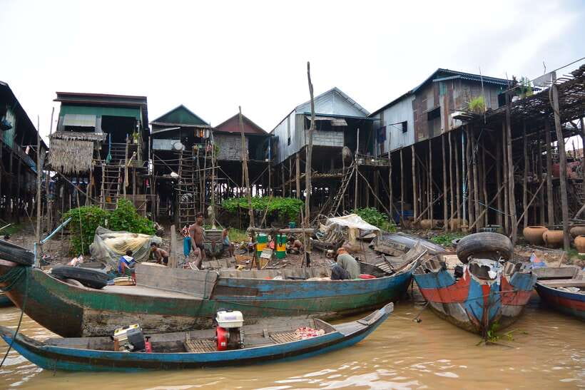 Kompong Phluk and Tonlé Sap Lake: Half-Day Tour - The 45-minute drive through Siem Reap Province