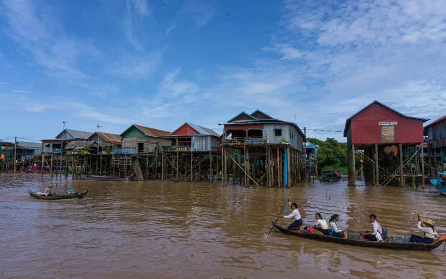 Kompong Pluk Tour - Leaving Siem Reap for Kompong Phluk