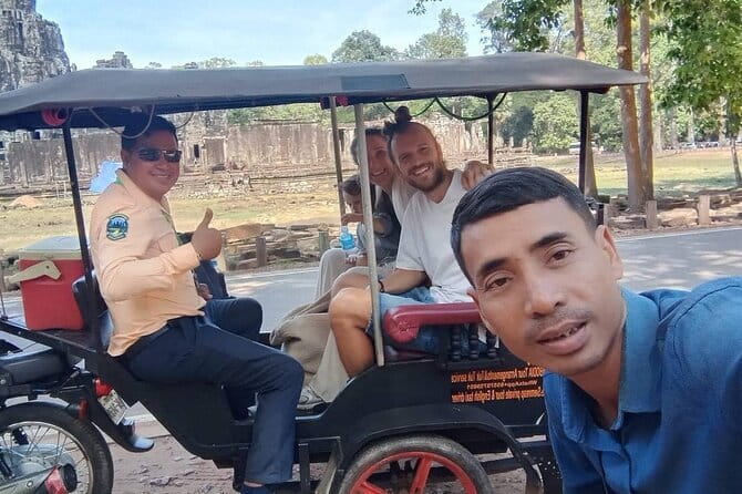 Kulen Mountain Beng Mealea and Tonle Sap Tour in Siem Reap - Cooling off at Phnom Kulen Waterfall