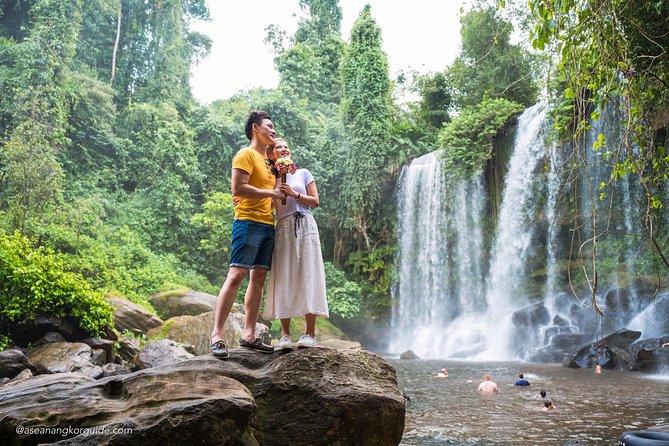 Kulen Mountain Tour with Picnic and Floating Village Sunset - A picnic beside Kulen waterfall