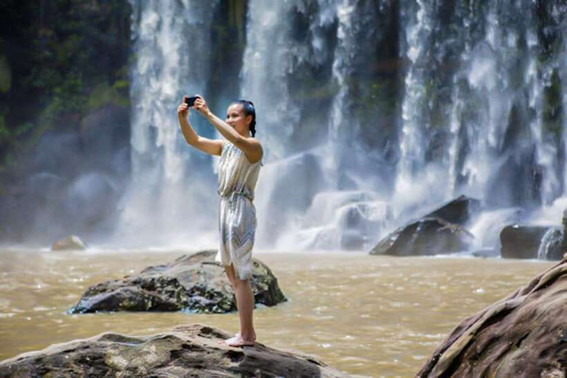 Kulen Waterfall Park with Small Groups & Guide tour - Leper King Temple adds a royal-era pause