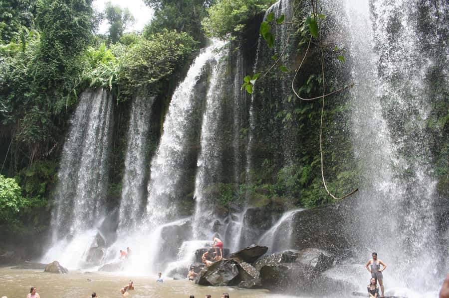 Kulen Waterfall: Rise and Shine with Cliff, Village w/ Guide - Swimming and lunch at Kulen’s waterfalls