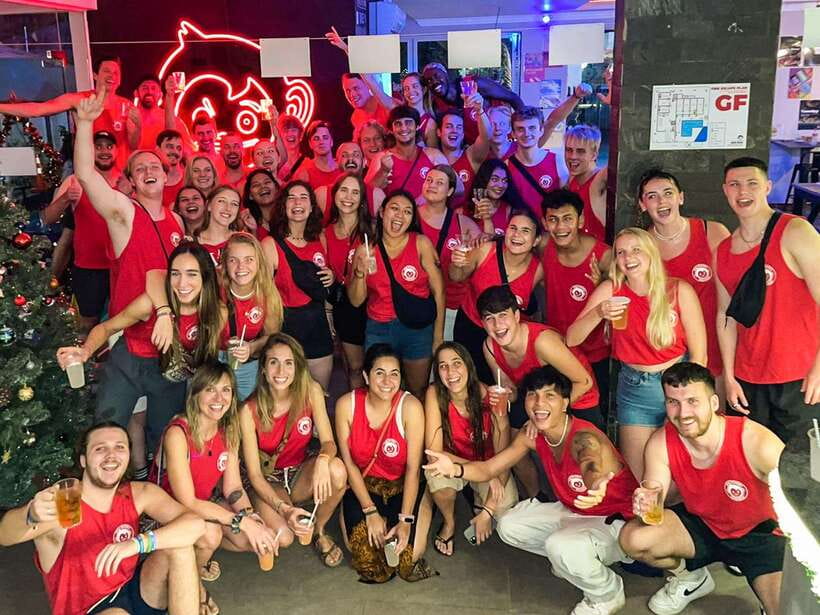 Mad Monkey Siem Reap Pub Crawl - What kind of night is this?