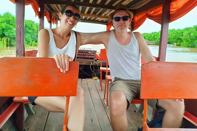 Mechrey Floating Village Tour & Mangrove from Siem Reap - Entering Mechrey through the canal