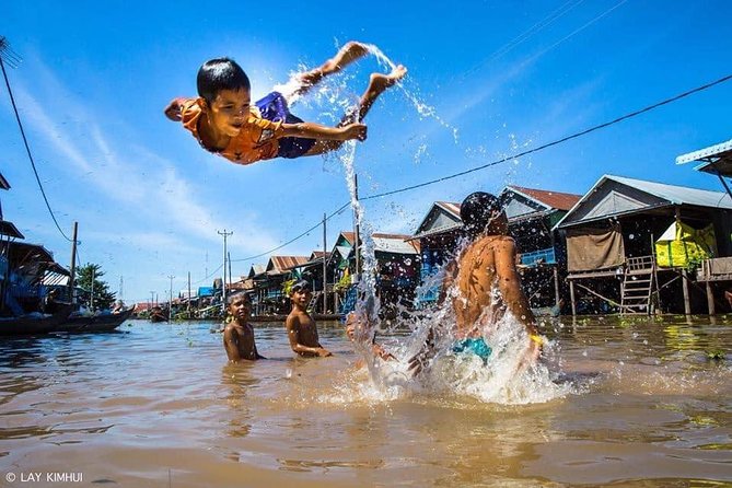 Mechrey Floating Village Tour & Mangrove from Siem Reap - Tonlé Sap from the open water