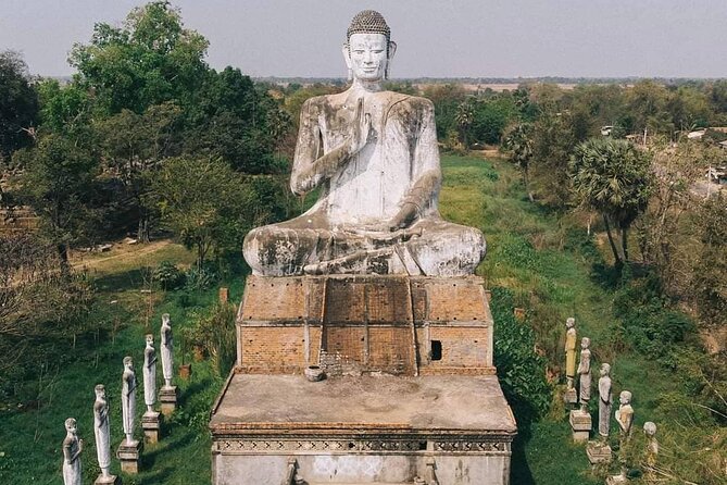 Morning Tour,Ak Phnom temple,Rice wine,Rice Paper, killing Field - Wat Samrong Khong and Cambodia’s painful past