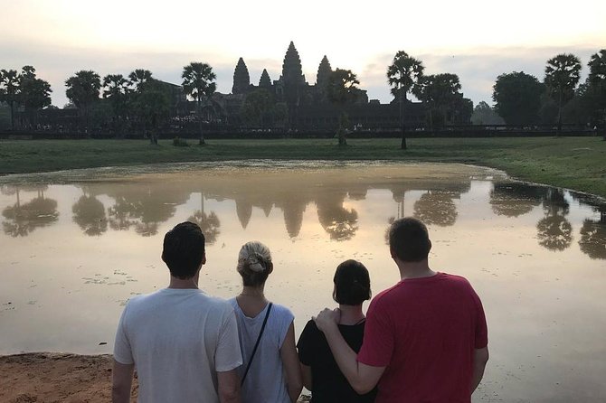 One Day tour with sunrise in car with A/C or Van & Guide. - The 5 a.m. start and the first look at Angkor Wat