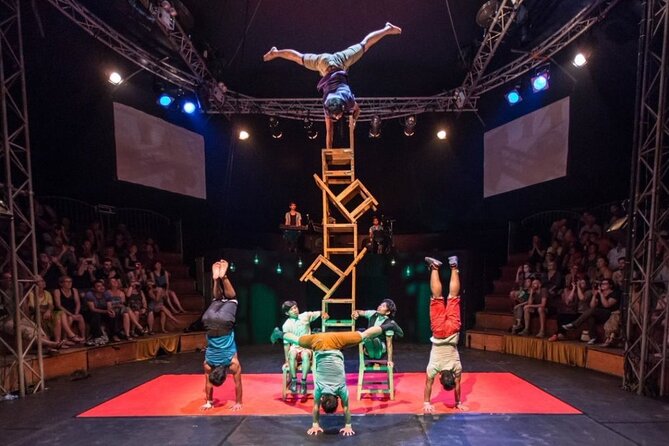Phare, The Cambodian Circus with Round-Trip Tuk Tuk Transfer - Staying cool after a day at Angkor