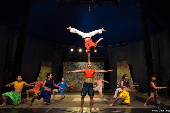 Phare, The Cambodian Circus with Round-Trip Tuk Tuk Transfer - Booking, arrival, and cancellation details