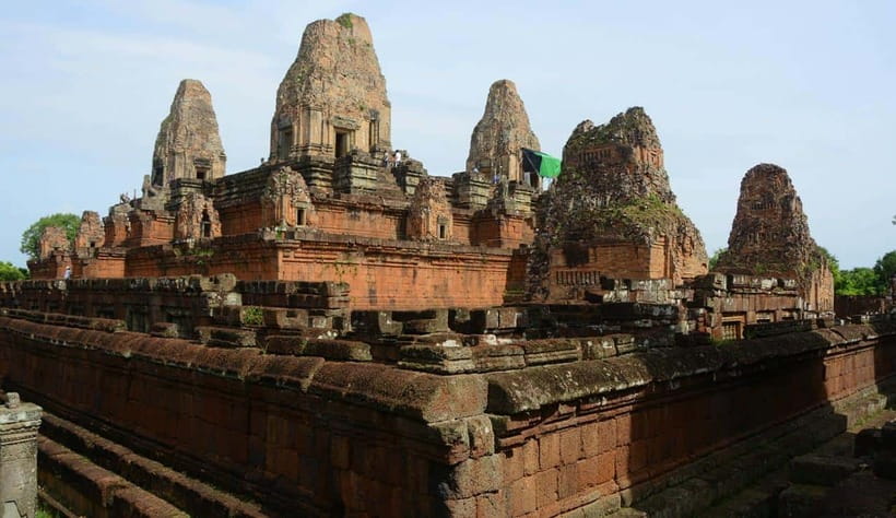 Phnom Bakheng Sunset Tour, Pre Rup, Neak Pean, Preah Khan - Pre Rup, a brick temple mountain from 961 or 962