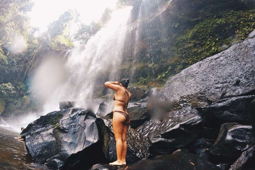 Phnom Kulen National Park Admission Ticket - Reading the carved river at 1,000 Lingas