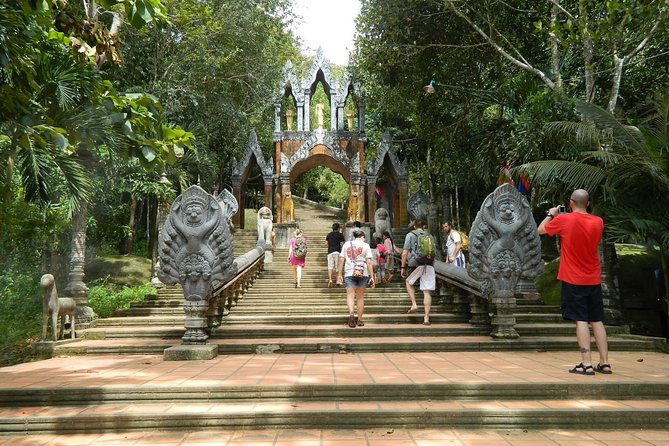 Phnom Kulen Waterfall National Park from Siem Reap - Preah Ang Thom and the reclining Buddha