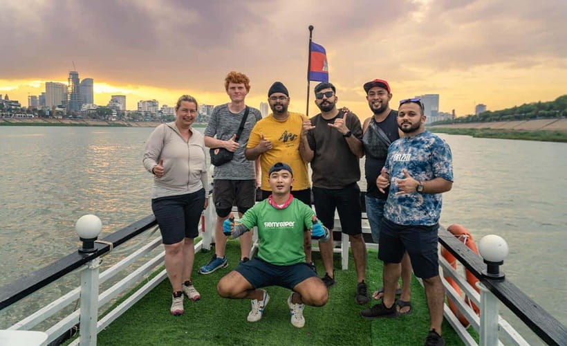 Phnom Penh: Bike & Boat Tour / E-Bike Available - Key Points