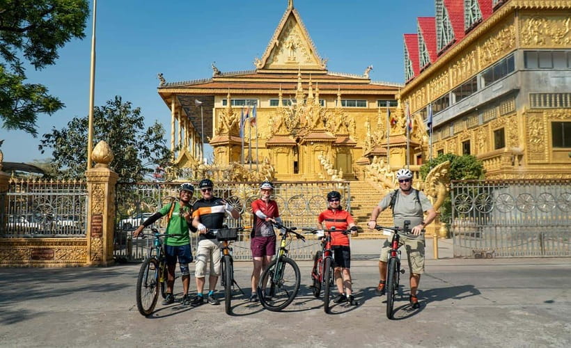 Phnom Penh: Bike & Boat Tour / E-Bike Available - Prek Bongkong Pagoda and Buddhist Life
