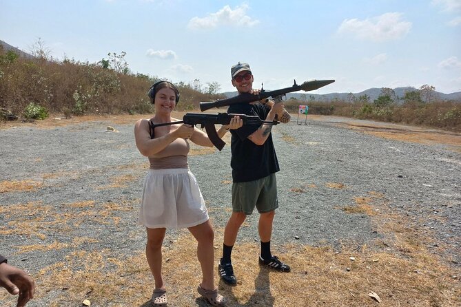 Phnom Penh Outdoor Shooting Range - Who will enjoy this most