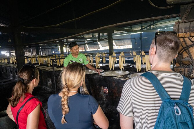 Phnom Penh Silk Island Vespa Tour / Tuk Tuk Available - Silk weaving at the community center