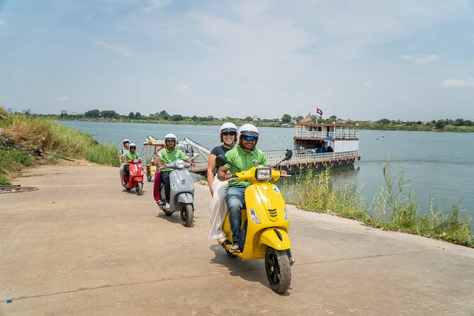 Phnom Penh Silk Island Vespa Tour / Tuk Tuk Available - Who will enjoy this ride most