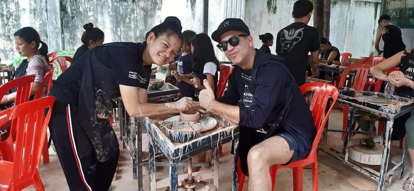 Pottery Classes Siem Reap with Pick up Drop off - Tuk tuk pickup from your Siem Reap hotel