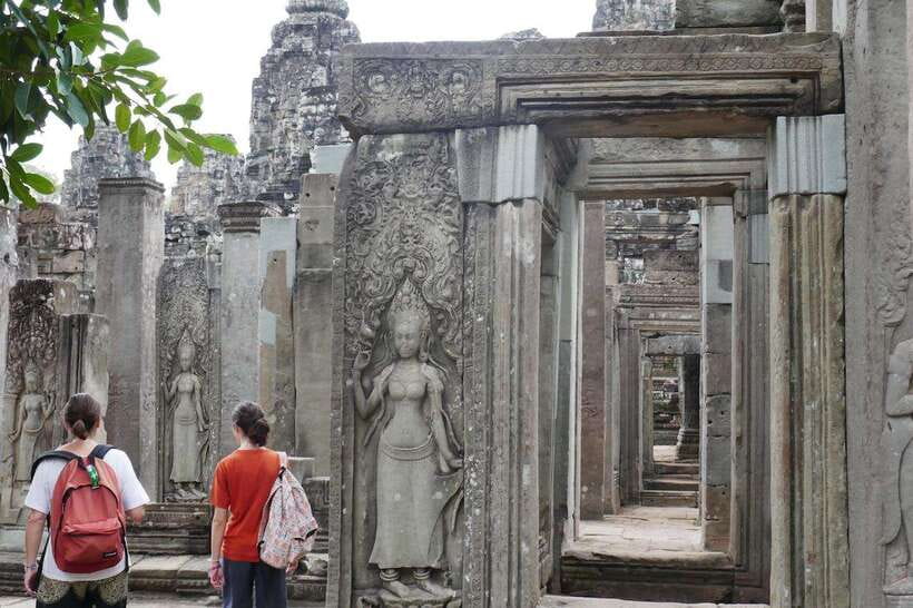 Private Angkor Sunrise, Guide Breakfast and Tuktuk included - Ta Prohm, where trees and stone share the ruins