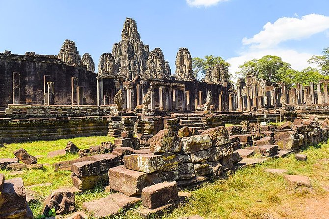 Private Full-Day Angkor Temple and Sunset Viewing with Lunch - Angkor Thom and Bayon’s stone faces