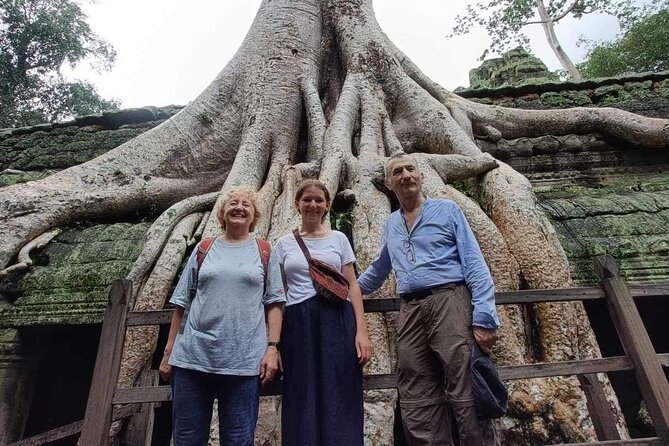 Private guided Full -day Angkor tour with sun set - Ta Prohm: the temple where nature takes the lead