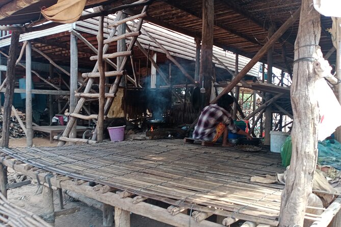 Private Half-Day Tour to Kampong Phluk Flooded Forest and Floating Villages - Rolous Market beside the river