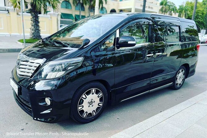 Private Taxi Transfer Phnom Penh - Sihanoukville Car - Minivan - Arrival at a Sihanoukville hotel or port