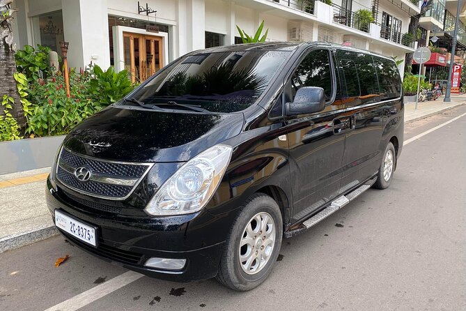 Private Taxi Transfer Phnom Penh - Sihanoukville Car - Minivan - Phnom Penh pickup, including difficult hotel access