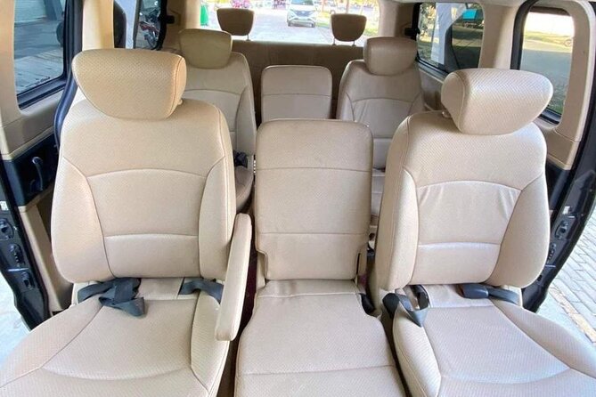 Private Transfer Service from Siem Reap to Phnom Penh - The van, driver, and comfort level