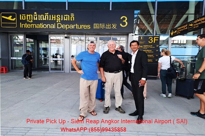 Private Transfer: Siem Reap Angkor Internation Airport to Hotel - Leaving SAI airport without the usual arrival fuss