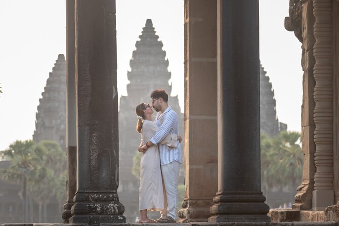Professional Photo Shoot in Angkor Archaeological Park, Siem Reap - Ta Prohm, where roots frame the photographs