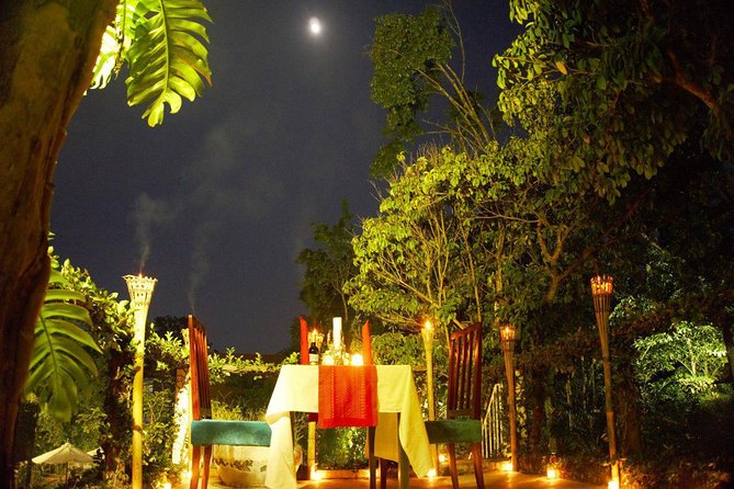 Rooftop Romantic Dinner - 4 Courses Set Meal & Wine - A candlelit dinner near Angkor