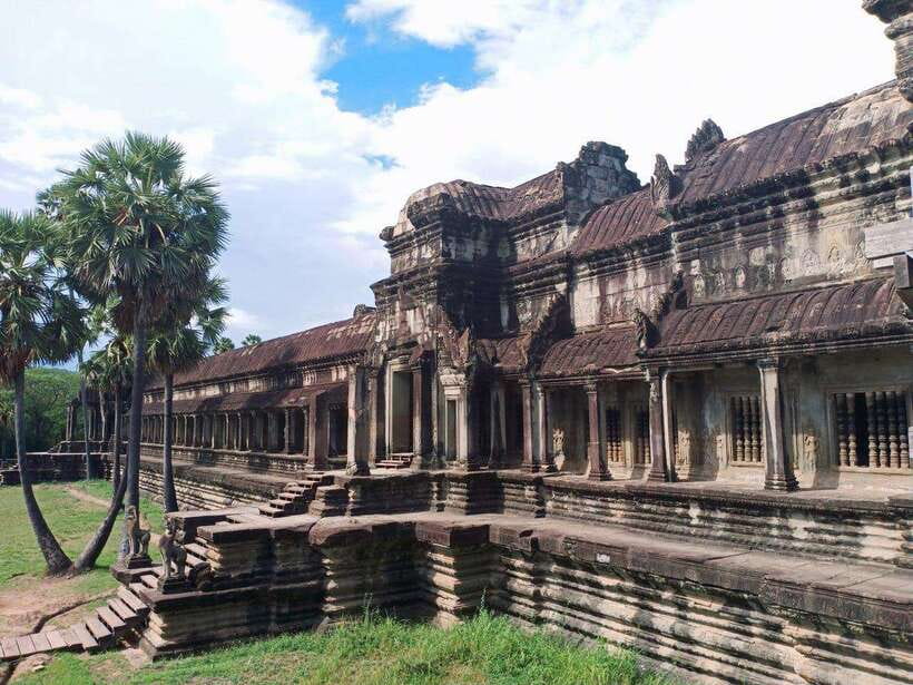 Sharing Trip to Angkor Temple with sunset - Sunset and the ride back to Siem Reap