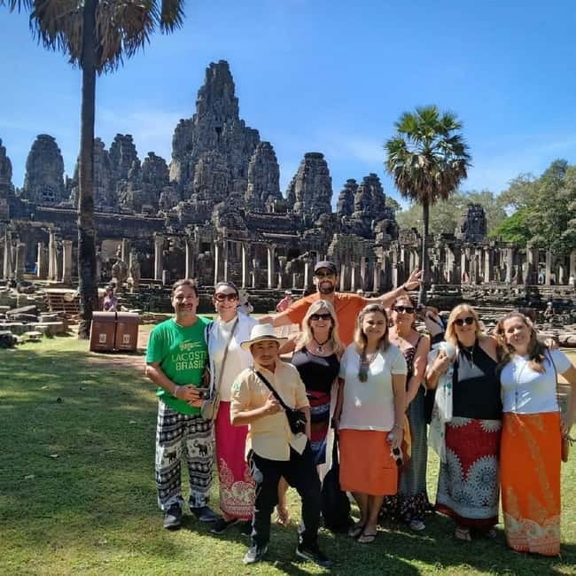 Siem Reap: 2-Day Private Angkor Wat & Angkor Temples Tour - Day 1: entering Angkor Thom through the South Gate