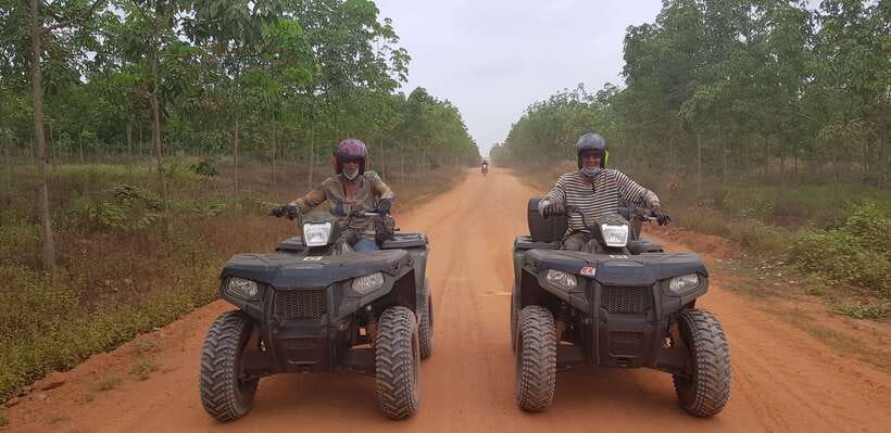 Siem Reap: 4-Hour Countryside Quad Bike Tour - Leaving Siem Reap for the rice fields