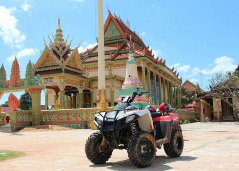 Siem Reap: 4-Hour Countryside Quad Bike Tour - Market produce and Cambodian leather carving